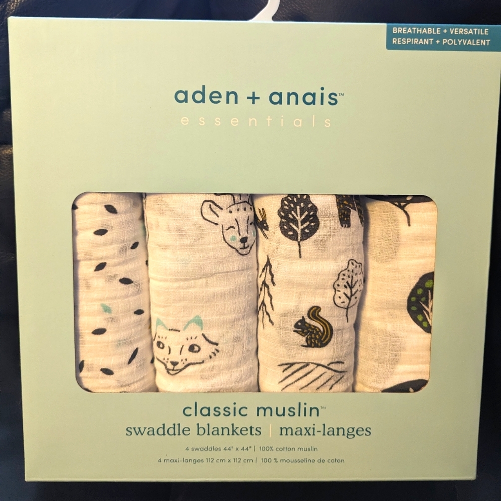 Aden Anais Muslin Swaddle blanket set